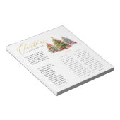 クリスマススキャッタリ遠くにー涙パーティーゲーム ノートパッド (アングル)