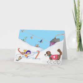 クリスマススキー旅行の救出 シーズンカード