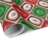 クリスマススクウェア包装紙 ラッピングペーパー (ロールコーナー)