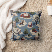 クリスマススクウェア クッション (ブランケット)