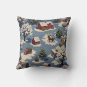 クリスマススクウェア クッション (裏面)