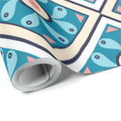 クリスマススクエア30"x30'ラッピング紙 ラッピングペーパー (ロールコーナー)