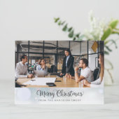 クリスマススクリプトオフィス写真 シーズンカード (スタンド正面)