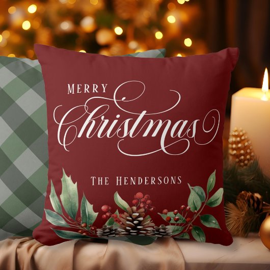 クリスマススクリプト クッション