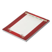 クリスマススクロール ノートパッド (回転)