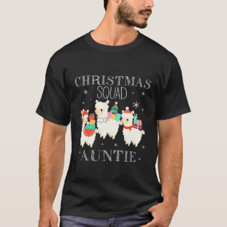 クリスマススクワッドラマ・アウンティファミリーパジャマ Tシャツ