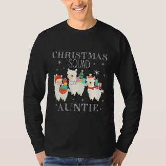 クリスマススクワッドラマ・アウンティファミリーパジャマ Tシャツ