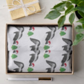 クリスマススクンクティッシュペーパー 薄葉紙 (ギフト)