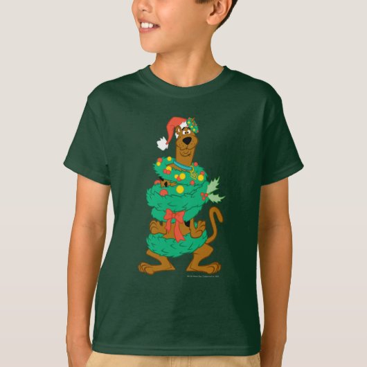 クリスマススクービー Tシャツ (正面)