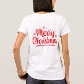 クリスマススケルトン Tシャツ (裏面)