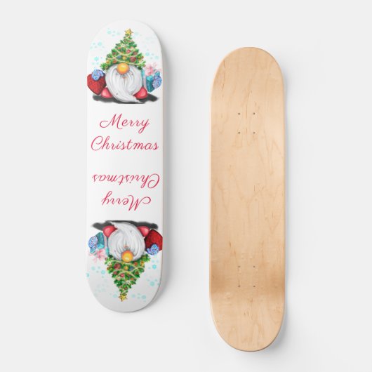 クリスマススケートボードギフト格言とギフト スケートボード (正面)