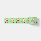 クリスマススケートボードサンタ サテンリボン (正面)