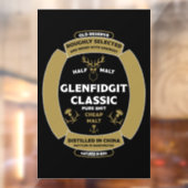 クリスマススコッチウイスキーラベル ウィンドウサイン (シート2)