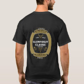 クリスマススコッチウイスキーラベル Tシャツ (裏面)