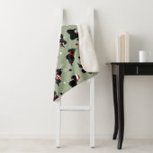 クリスマススコティッシュテリアグリーン シェルパブランケット (インサイチュ)