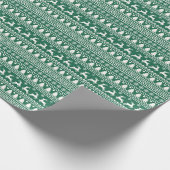 クリスマスススススススカンジナビアクラシックパターン ラッピングペーパー (角)