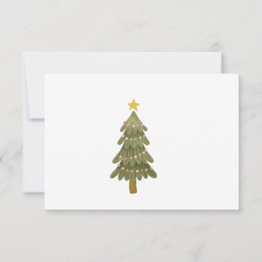 クリスマスススススヌワンの誕生日パーティーの写真 サンキューカード (裏面)