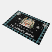 クリスマスススススノーマイヨンドアウェルカムドアマット ドアマット (アングル)