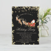 クリスマススススリートインディアサンタクロースの星 招待状 (スタンド正面)