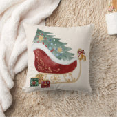 クリスマスススレーくるみ割り装飾用クッション クッション (ブランケット)