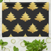 クリスマススタイリッシュ キッチンタオル (折り畳み)