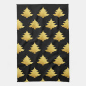 クリスマススタイリッシュ キッチンタオル (縦)