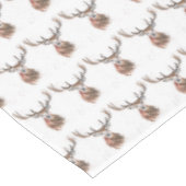 クリスマススタッグディアウォーターカラーアニマルフェスティバル テーブルクロス (アングル)