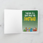 クリスマススタッフの問題 シーズンカード (内部)