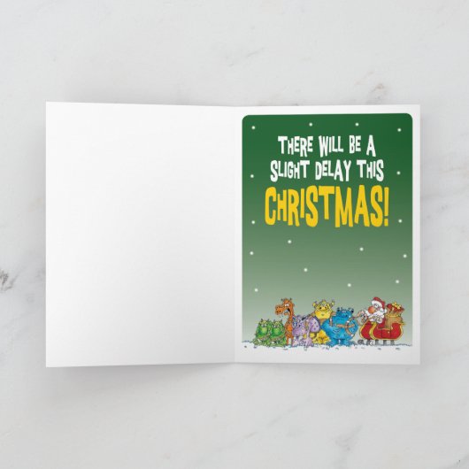 クリスマススタッフの問題 シーズンカード (内部)