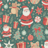 クリスマススタンプとラベル シール (正面)