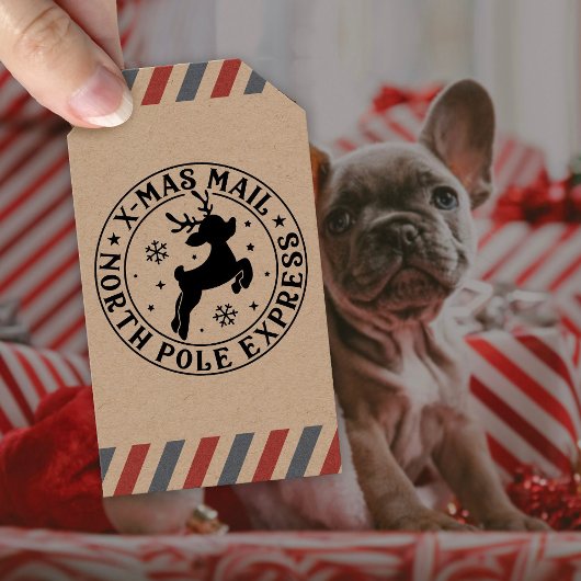 クリスマススタンプ特別配達サンタクロース ラバースタンプ