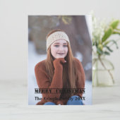 クリスマススタンプ シーズンカード (スタンド正面)