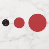 クリスマススターが華やかに コンフェッティ (裏面)