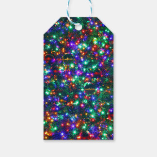 クリスマススターきらめくズ ギフトタグ