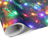 クリスマススターきらめくズ ラッピングペーパー (ロールコーナー)