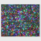 クリスマススターきらめくズ ラッピングペーパー (フラット)