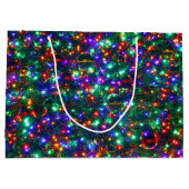 クリスマススターきらめくズ ラージペーパーバッグ (裏面)