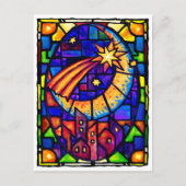 クリスマススターのはがき シーズンポストカード (正面)