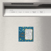 クリスマススターの写真 マグネット (インサイチュ (食洗機))