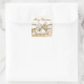 クリスマススターの輝き スクエアシール (バッグ)