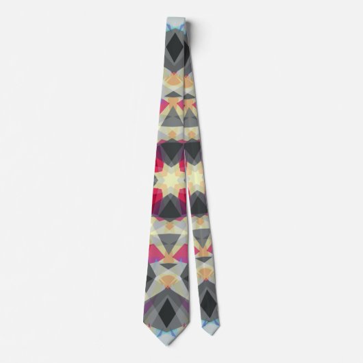 クリスマススターウィンターグレーフェスティバルレッド金ゴールドイエロー ネクタイ (正面)