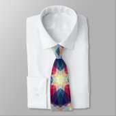 クリスマススターウィンターブルーフェスティバルレッド金ゴールドイエロー ネクタイ (タイ)