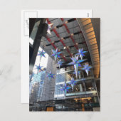 クリスマススターコロンバスサークルニューヨークシティNYC シーズンポストカード (正面/裏面)