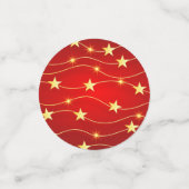 クリスマススターズテーブル コンフェッティ (スモール正面)