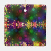 クリスマススターズホリデー セラミックオーナメント (裏面)