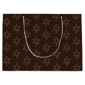 クリスマススターダークチョコレート ラージペーパーバッグ (正面)