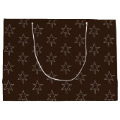 クリスマススターダークチョコレート ラージペーパーバッグ (裏面)