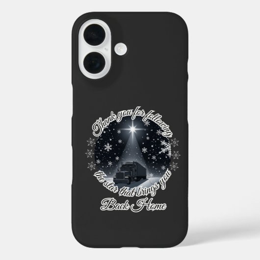 クリスマススタートラックジャーニーライトホームカミング Case-Mate iPhoneケース (裏面)