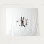 クリスマススタードラゴンフライ タペストリー (正面(横))