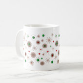 クリスマススターバスト コーヒーマグカップ (正面左)